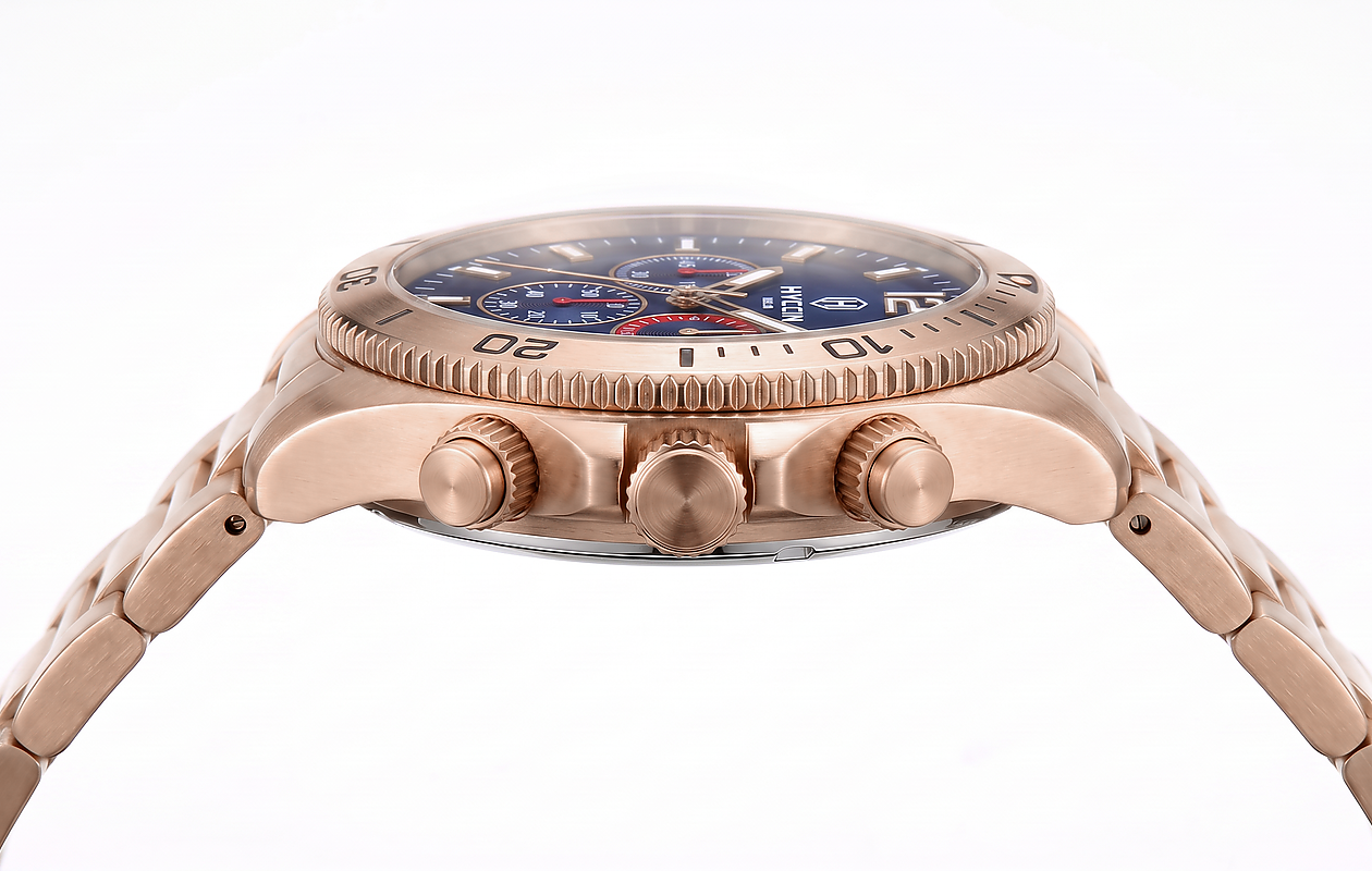 HYCON Helix Rose Gold — case profile